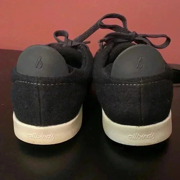 Allbirds Black Wool Pipers  Sneakers - Picture 4 of 7